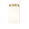 Z-Lite Burk 1 Light Wall Sconce, 4.25in. W x 7.25in. H, Luxe Gold 746-1S-LG - alternate 8